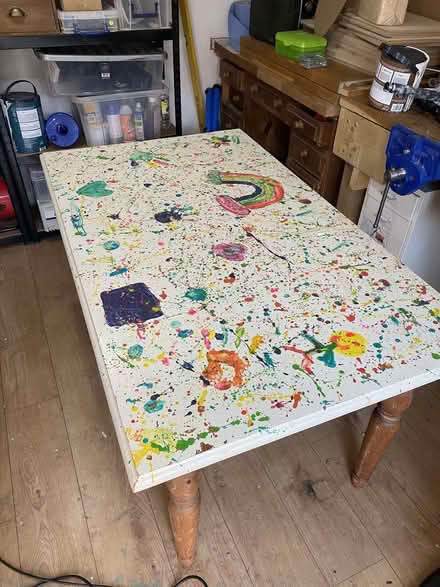 Photo of free 6 seater table upcycle project (Old Town SG1) #3