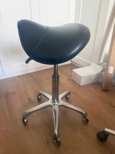 Photo of free 2 x saddle stools (Deansgrange Co Dublin) #1