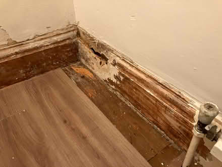 Photo of 1930s skirting board (Cookridge LS16) #2