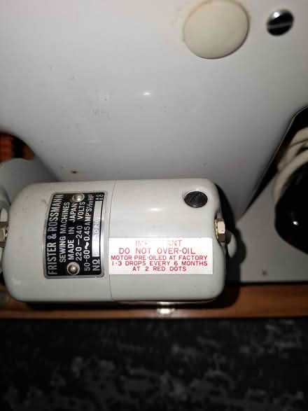 Photo of free Old sewing machine (Mitcham) #3