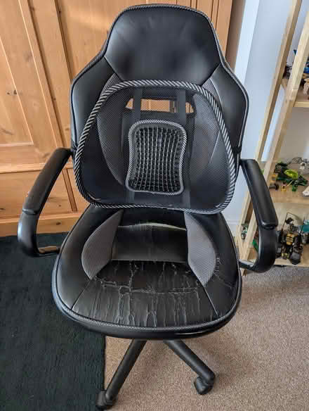 Photo of free Well used office chair (N22 Wood Green) #1