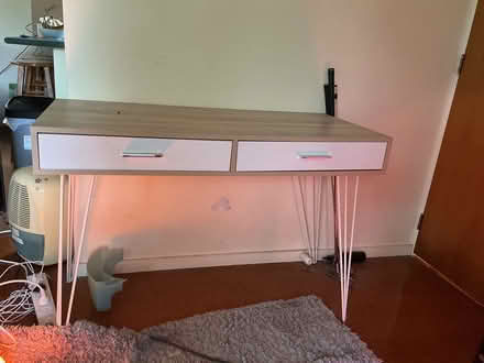 Photo of free Desk with drawers (Birkenhead) #1