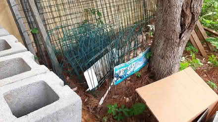 Photo of free 10" high, foldable fencing (Ledyard, CT) #1