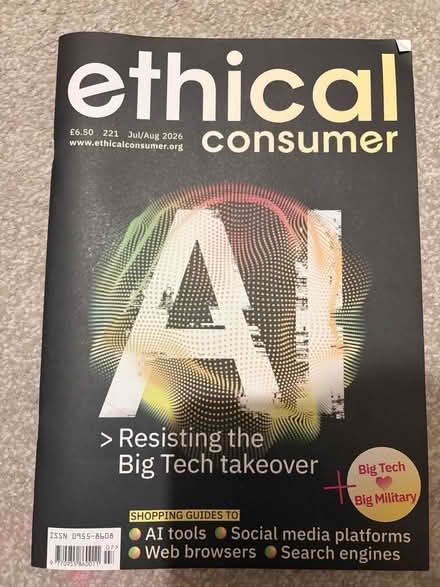 Photo of free Ethical consumer magazine (Southfields SW18) #1