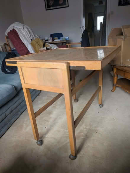 Photo of free vintage 1960's 'Tri-Magic' metamorphic drinks trolley/table (Hendon NW4) #3