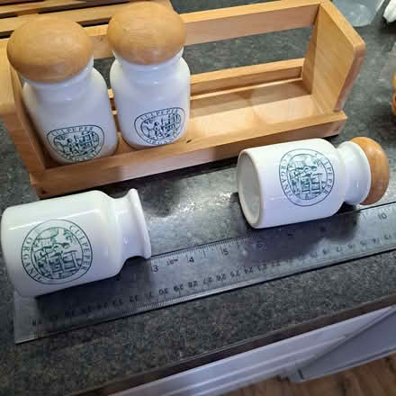 Photo of free Culpepper spice jars in rack (Charminster BH8) #3