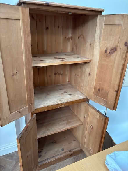 Photo of free Pine double cupboard (Stannington S6) #3