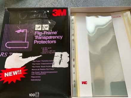 Photo of free 30-40 transparencies and write on film pads (Westbrook WA5) #1