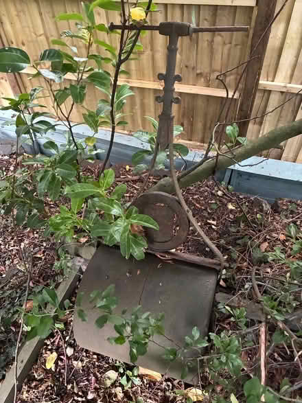 Photo of free Vintage heavy iron garden lawn roller (Great Boughton CH3) #1