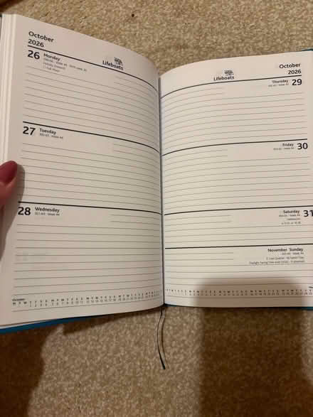 Photo of free Lifeboats 2026 Diary (Southfields SW18) #3
