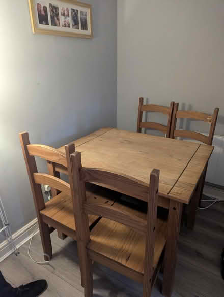Photo of free Dining table and chair set (Near Long Eaton Asda) #2
