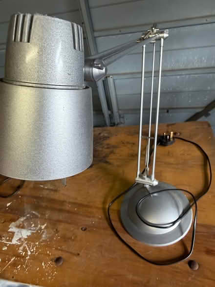 Photo of free Anglepoise type lamp silver (North Tonbridge) #2