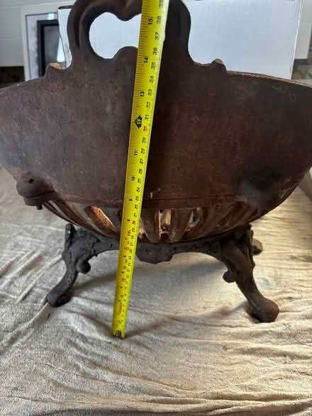 Photo of free Cast iron fire basket (Army museum Sw3) #3
