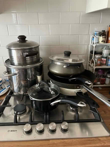Photo of free Pots and pans (Surbiton KT6) #1