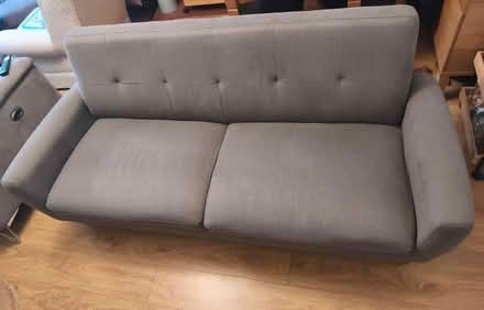 Photo of free Grey 3-Seater Sofa (Greystones) #2