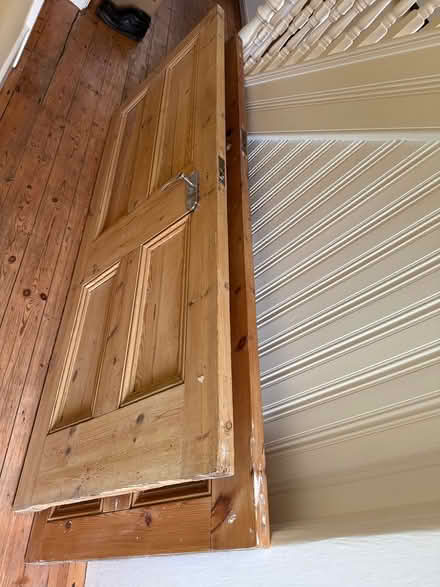 Photo of free 6 Victorian stripped pine doors (Catford) #1