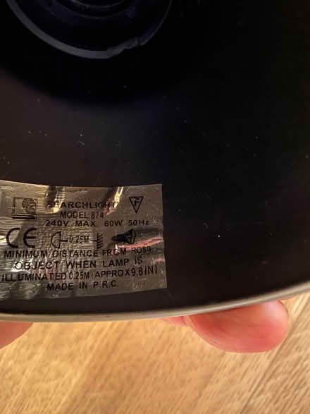Photo of free 4 Lamp Ceiling Light (Ferry Landing NE43) #2