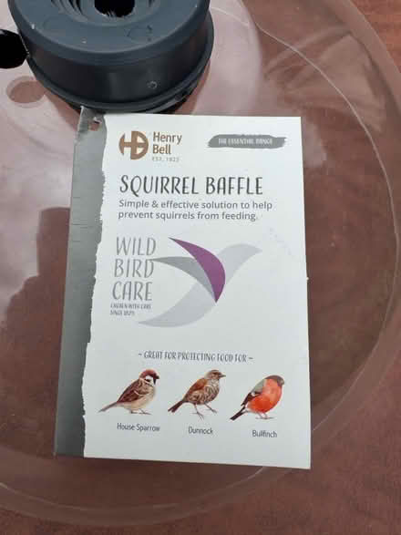 Photo of free Squirrel baffle for bird feeder (Dogsthorpe PE1.) #4