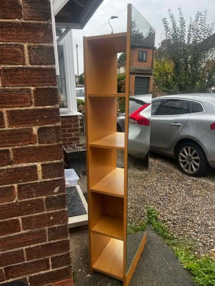 Photo of free Tall mirror with shelves (York, YO10) #1