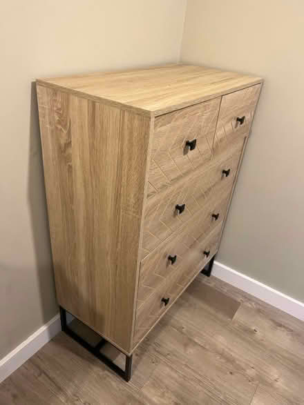 Photo of free Wood Effect Chest of Drawers (E49jq) #2