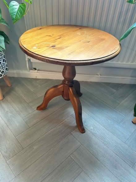 Photo of free Small wooden table (Chester CH4) #1