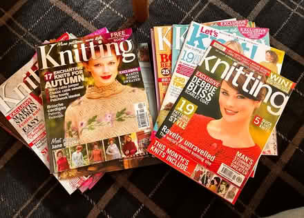 Photo of free 20 x Old Knitting Magazines (Tinkersley DE4) #1