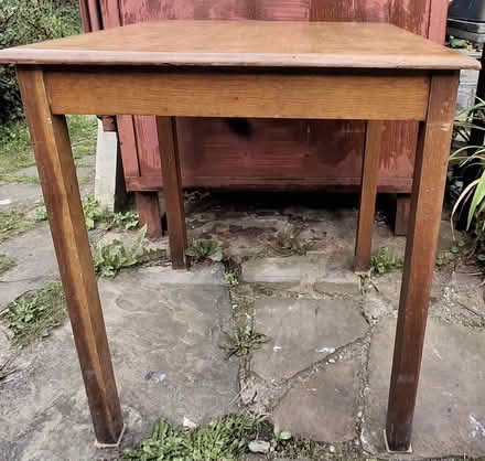 Photo of free Square wooden table (Kirkstall, Leeds LS5) #2