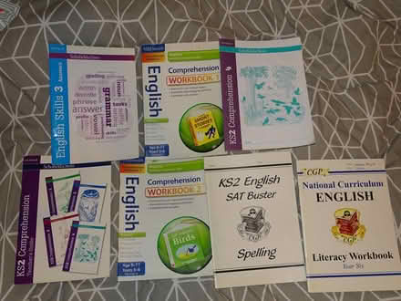 Photo of free revision books. previous owner has completed a couple o (Tolworth KT5) #3