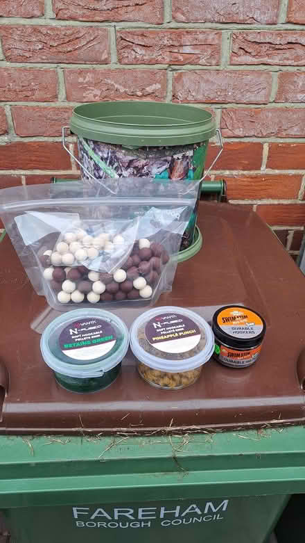 Photo of free Bait bucket plus baits (Stubbington PO14) #1