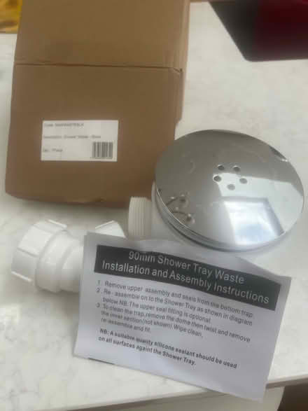 Photo of free 90 cm Shower tray waste (Barnet) #3