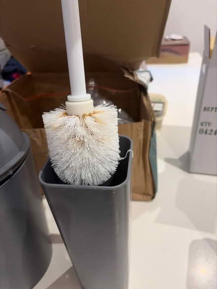 Photo of free Toilet brush and bin (Withington M20) #3