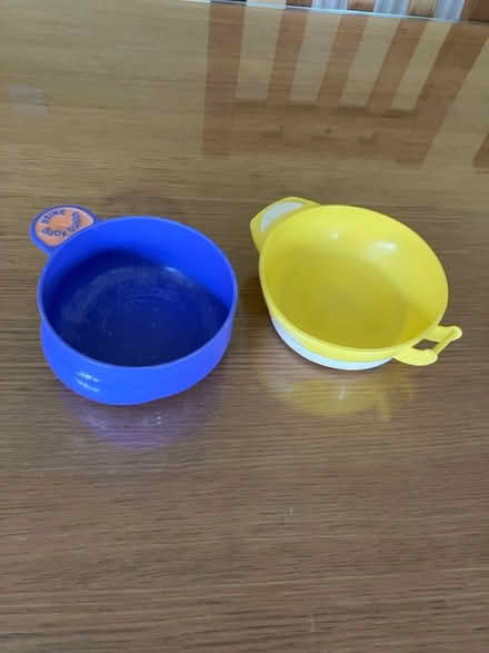 Photo of free Plastic baby dishes (St. Michaels Mead, B/Stortford) #1