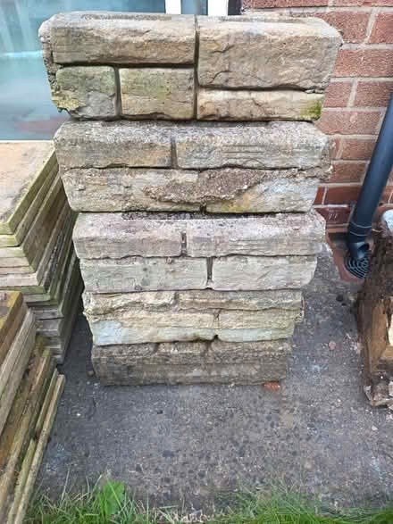 Photo of free Edging copings x12 (Cheadle Hulme SK8) #3