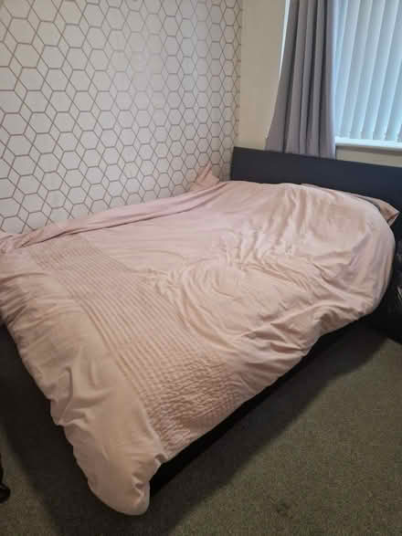 Photo of free Double bed with mattress (OL9 6SB) #1