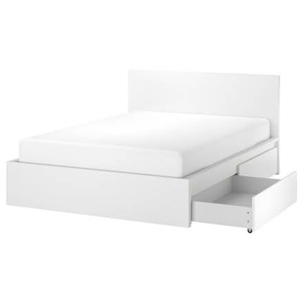 Photo of free Ikea Malm double bed (Glenclova DD8) #1