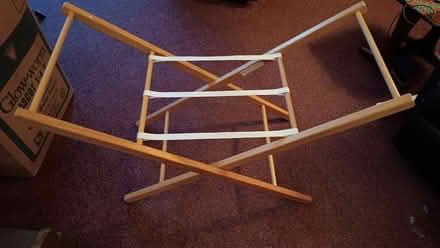 Photo of free Wooden Moses basket stand (Abbeydale GL4) #3