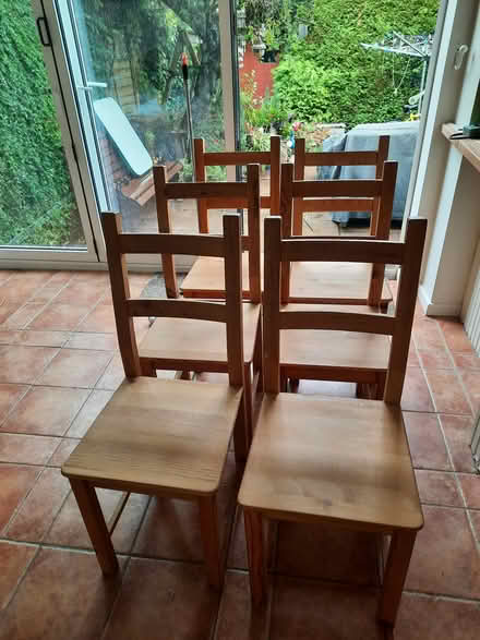 Photo of free 6 chairs (Liverpool L258RE) #1