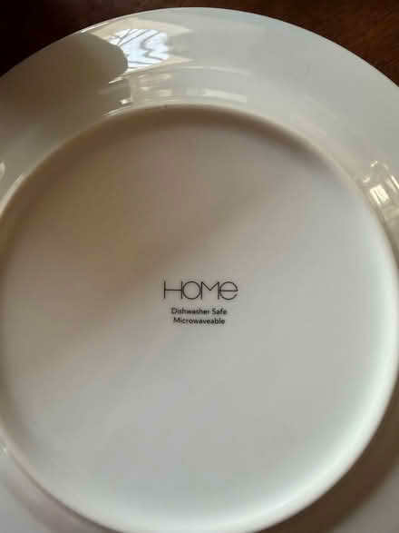 Photo of free 7 square black ceramic bowls and 3 white dinner plates (Old Road OX3) #3