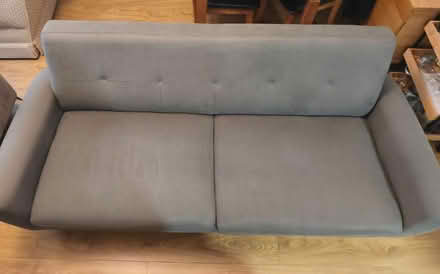 Photo of free Grey 3-Seater Sofa (Greystones) #3