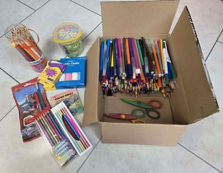 Photo of free Colouring Pens, Pencils and Chalk (Chelmer Village CM2) #1