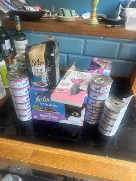 Photo of free Assorted cat food (SW161LZ) #3
