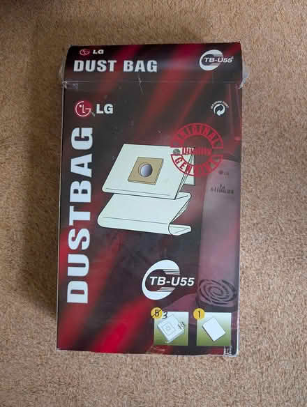 Photo of free LG Vaccuum bags , Cosby (Cosby LE91) #1