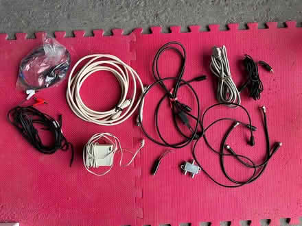 Photo of free Miscellaneous Cables (Riverside/Hunt Club) #1