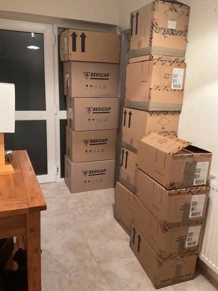 Photo of free Cardboard boxes and wrapping paper for house move (Twyford RG10) #1