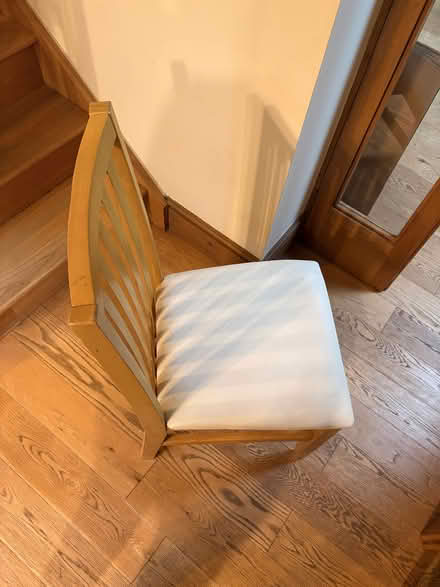 Photo of free Solid wood chair. (Sutton Pools OX14) #3