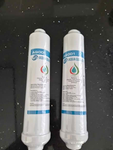 Photo of free 2 x Aqua quality filter (sealed) (Basingstoke RG22) #1