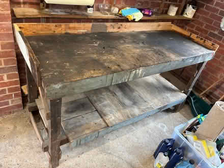 Photo of free Large workbench (Great Boughton CH3) #1
