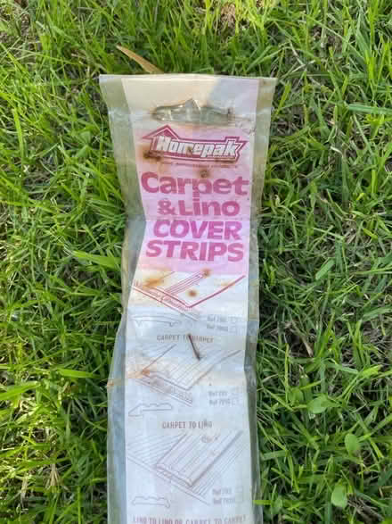 Photo of free carpet and lino cover strips - unused (De Parys MK40) #1