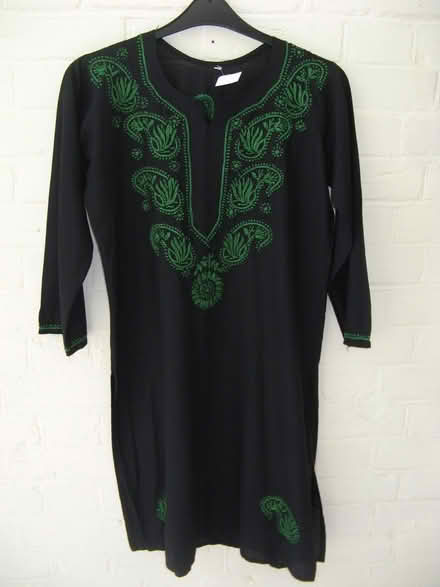 Photo of free Embroidered dress, black green Indian style (Croham CR2) #1