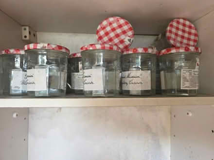Photo of free Jam jars with lids (Silver End, Essex CM8) #1